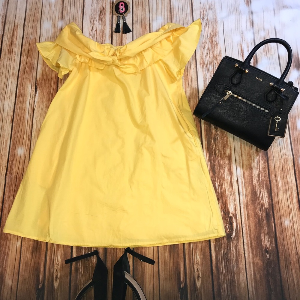 Beautiful Bright Yellow Staples Dress